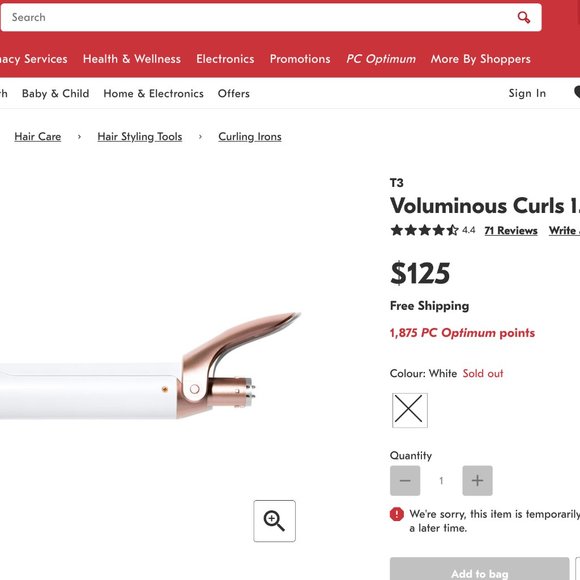 T3 Rose Gold Hair Curling Irons - VAULT ($1100 Value) - Picture 4 of 15